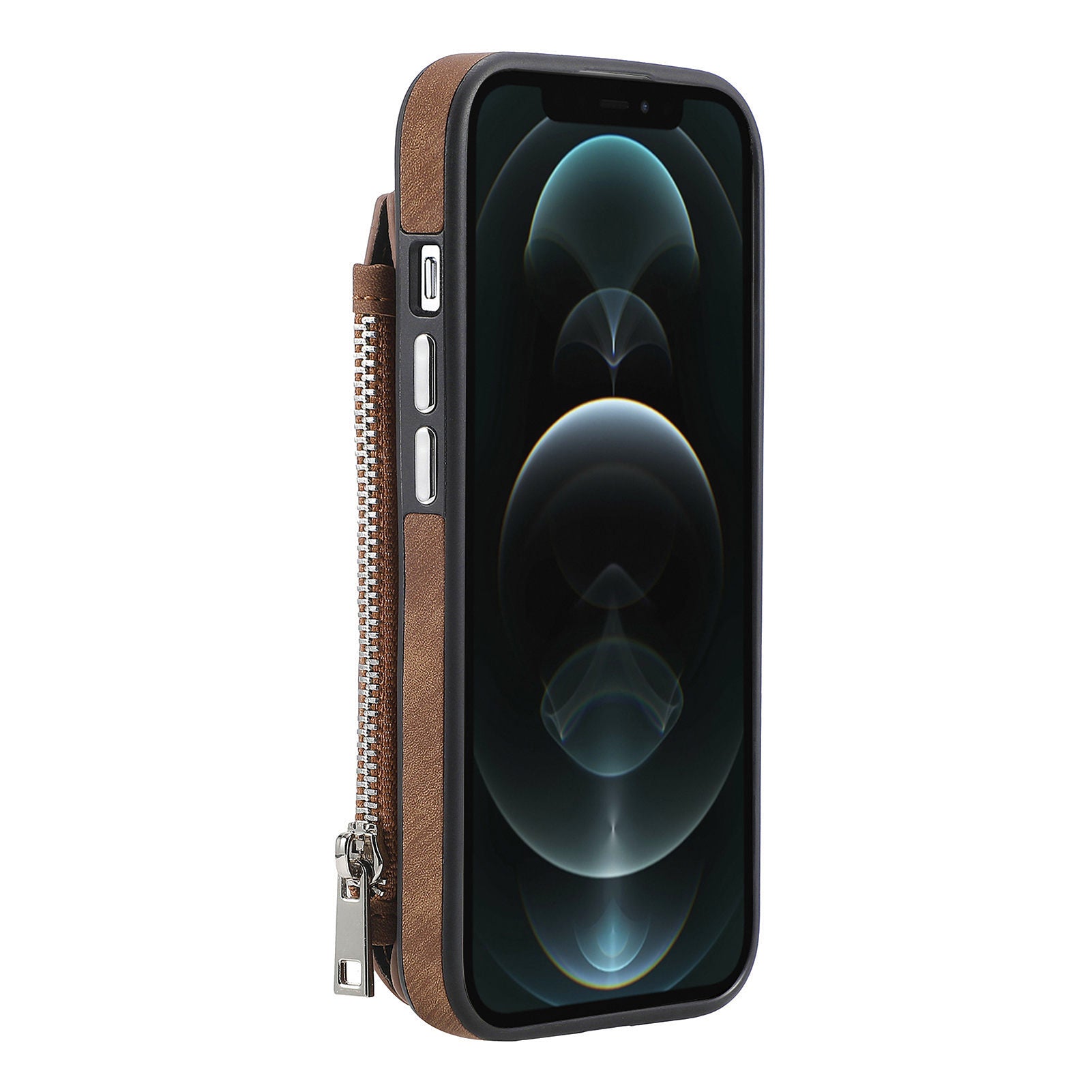 For iPhone 12 Pro 6.1 inch Magnetic Case Anti-Scratch PU Leather TPU Phone Shell Wallet Kickstand Phone Cover For iPhone 12 Pro 6.1 inch Magnetic Case Anti-Scratch PU Leather TPU Phone Shell Wallet Kickstand Phone Cover